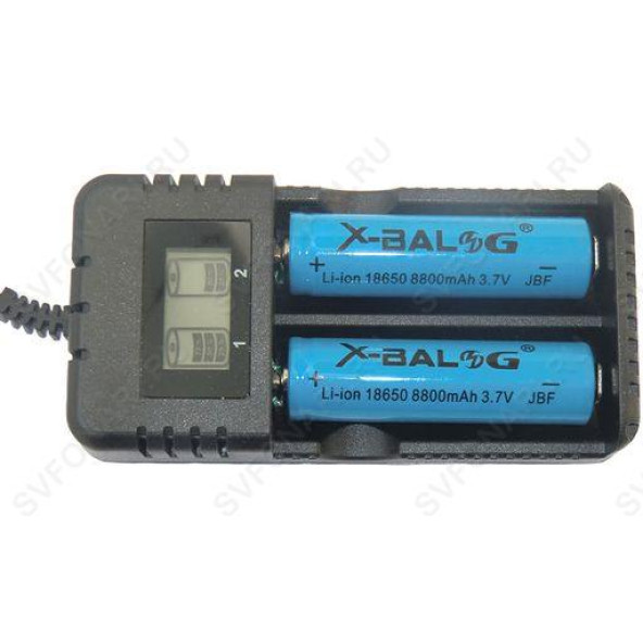 İkili ekranlı Pil Şarj Cihazı 18650-26650-10440-14500-16340-16650-18350-18500  Lityum Battery  charger - 2
