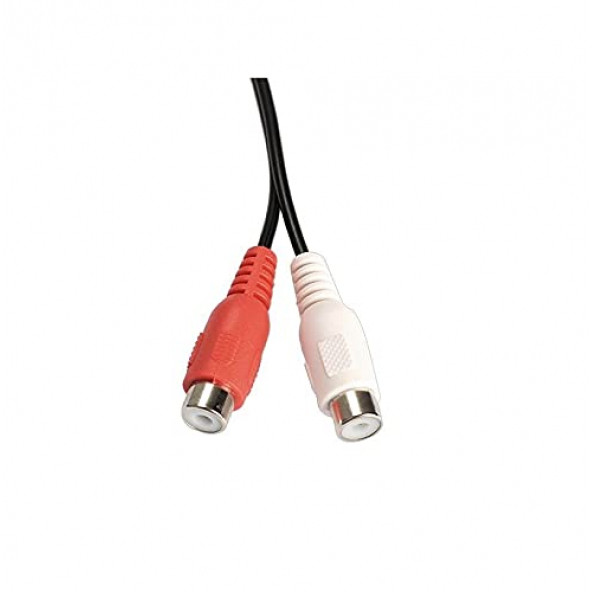 3.5mm Stereo (Dişi) to 2 x RCA (Dişi) Çevirici Kablo - 2