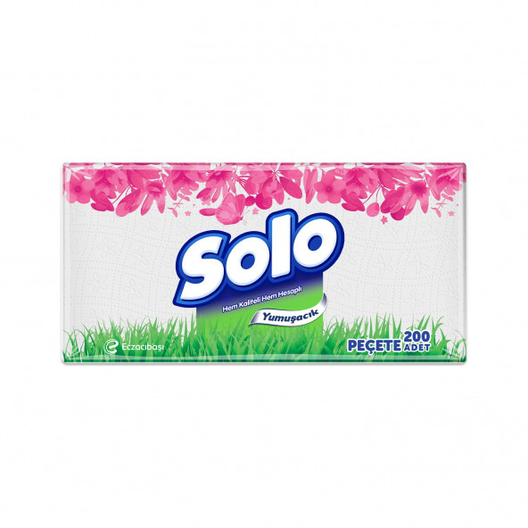 Solo Süper Peçete 200 Lü x 12 Adet - 3