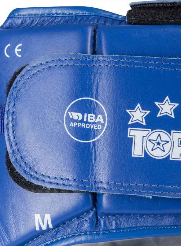 TOP TEN IBA (aiba) Onaylı Hakiki Deri Boks Kaskı - 5