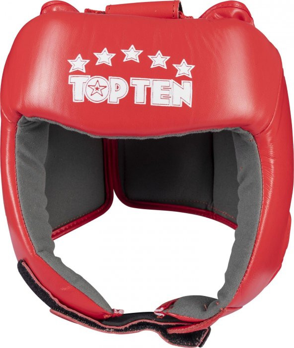 TOP TEN IBA (aiba) Onaylı Hakiki Deri Boks Kaskı - 6