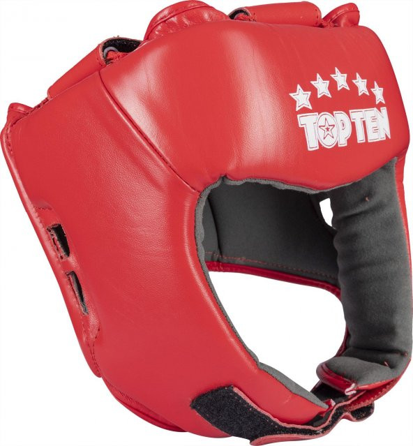 TOP TEN IBA (aiba) Onaylı Hakiki Deri Boks Kaskı - 7