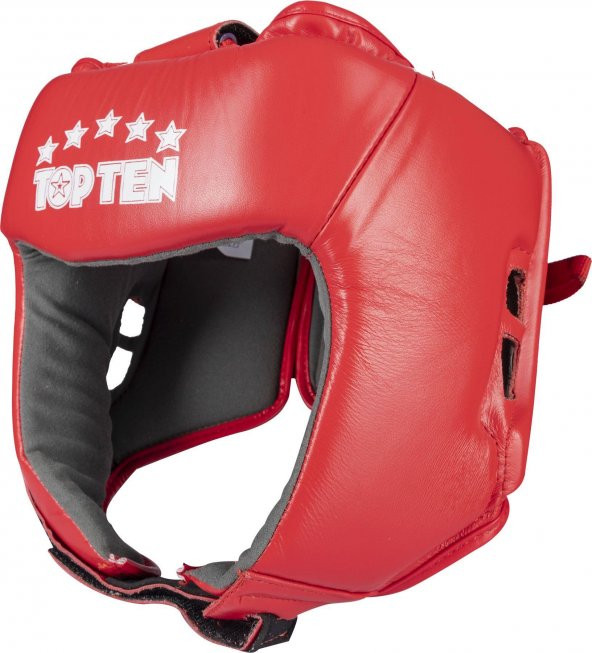 TOP TEN IBA (aiba) Onaylı Hakiki Deri Boks Kaskı - 9