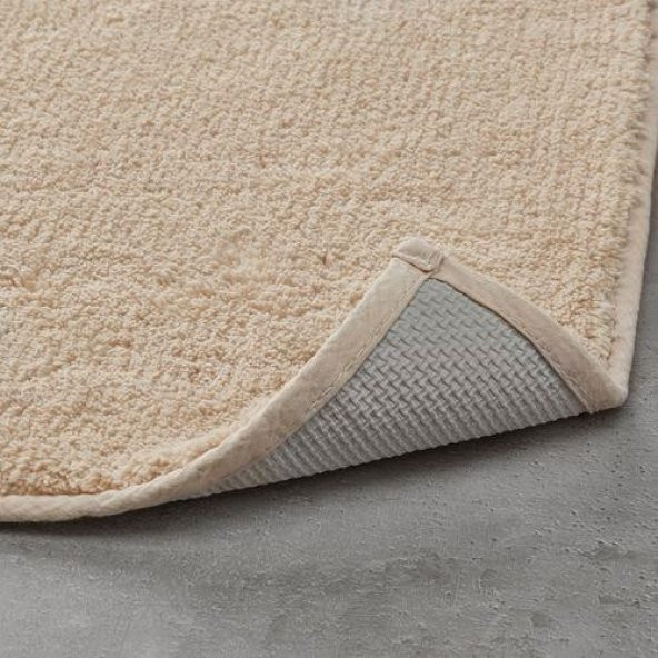 Kaydırmaz Banyo Paspası Açık Bej Renk MeridyenDukkan 60x120 cm Banyo Tekstili - 2