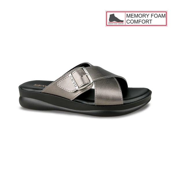 CEYO 9975-6 MEMORY FOAM ORTOPEDİK TOKALI KADIN TERLİK - 2
