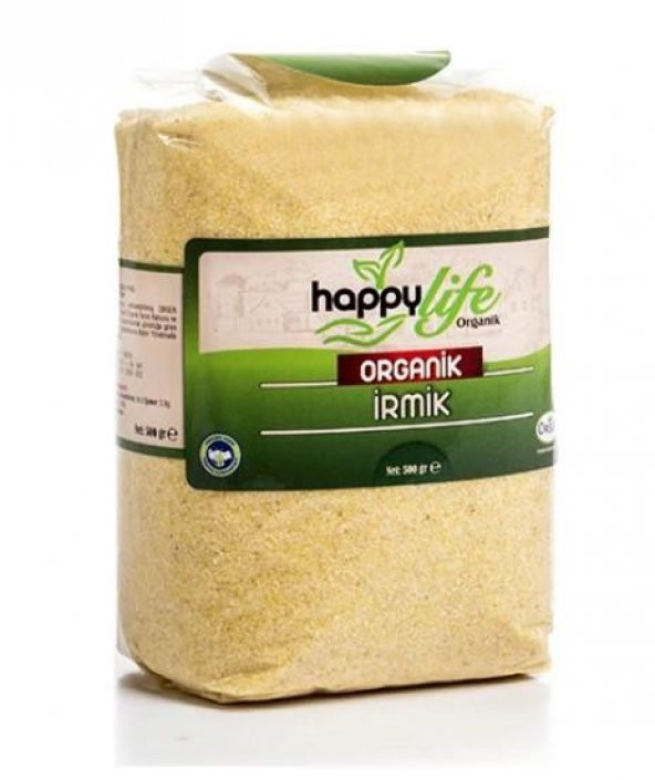 Happylife Organik İrmik 500gr