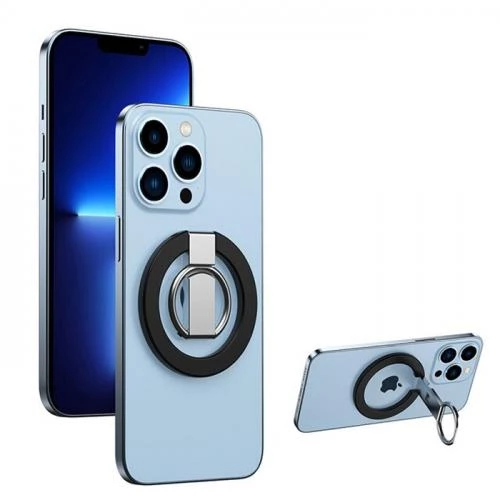 Coofbe Magsafe Uyumlu Telefon Tutucu İphone 14 13 12 Pro Max Stand Yüzük Tutucu İphone Masaüstü Stand - 6
