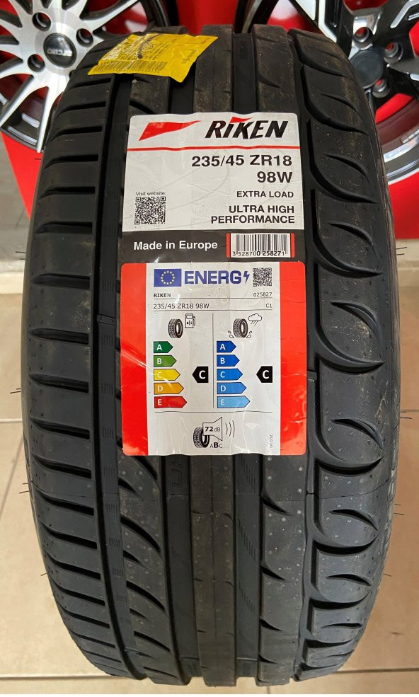 Riken 235/45R18 98W XL Ultra High Performance Yaz Lastiği 2023 - 2