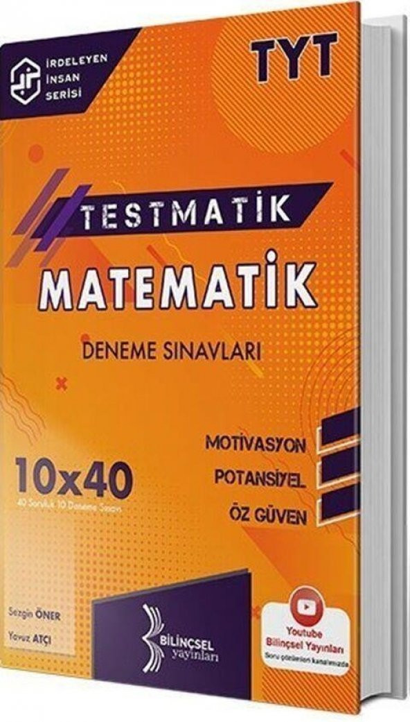 TYT Matematik Testmatik Deneme Sınavları Bilinçsel Yayınları