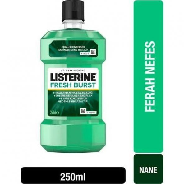 Listerine Fresh Burst Ağız Bakım Suyu 250 ml