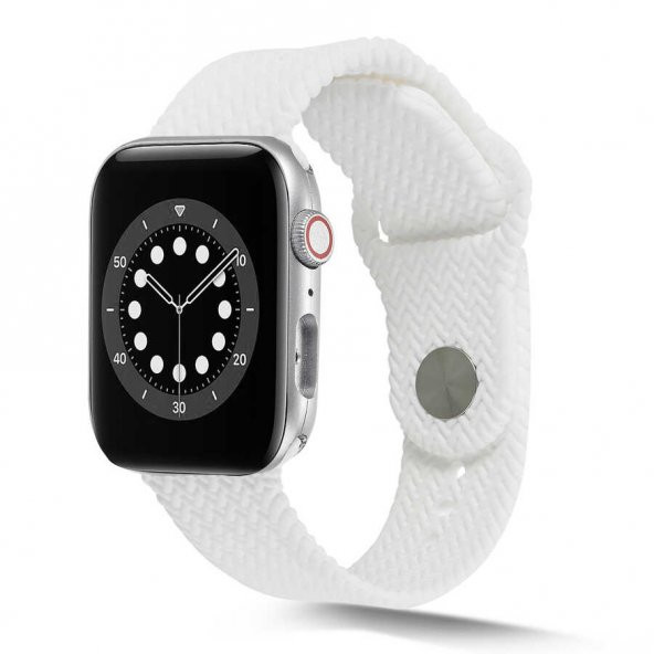 Apple Watch Ultra 49mm Kordon KRD-37 Silikon Strap Kayış - 8