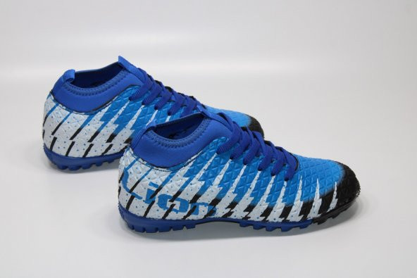 LİON ORTOPEDİK TABAN BAĞCIK SÜS DETAY STREÇLİ ÇORAPLI ERKEK ÇOCUĞU HALISAHA FUTBOL AYAKKABISI - 5