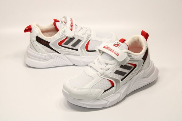 LAFONTEN ORTOPEDİK HAFİF TABAN CIRTLI KOLAY GİYİM ÇOCUK RAHAT SPOR AYAKKABI - 2