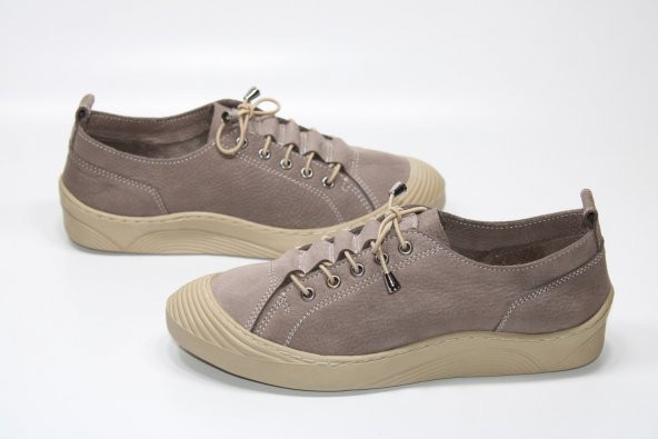 CASSO HAKİKİ DERİ ORTOPEDİK KAYMAZ TABAN LASTİK BAĞCIKLI KOLAY GİYİM KADIN GÜNLÜK ÇARIK AYAKKABI - 7