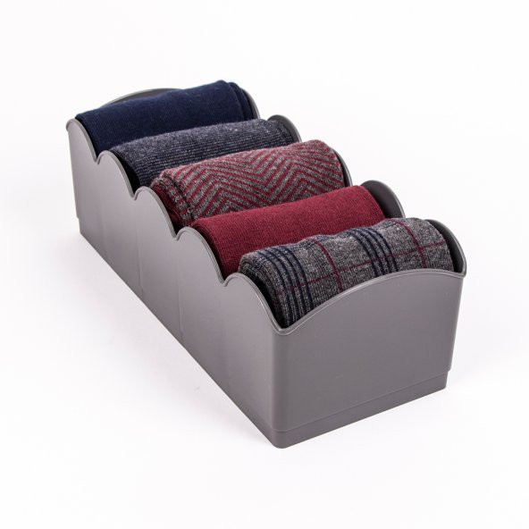 Takı Toka Çorap Bujiteri Çekmece Içi Düzenleyici Bölmeli Plastik Çok Gözlü 3 Adet - 3