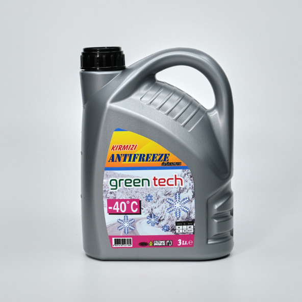Greentech Kırmızı Antifiriz 3 lt - 1