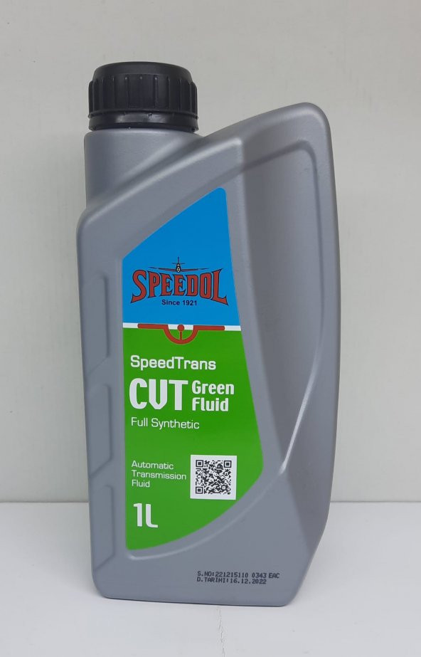 SPEEDOL SPEEDTRANS CVT GREEN FLUID ŞANZIMAN YAĞI 1 LİTRE