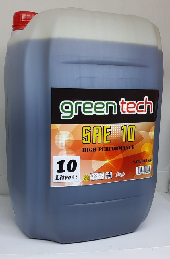 Greentech 10 Numara Genel Amaçlı Yağ 10 Litre
