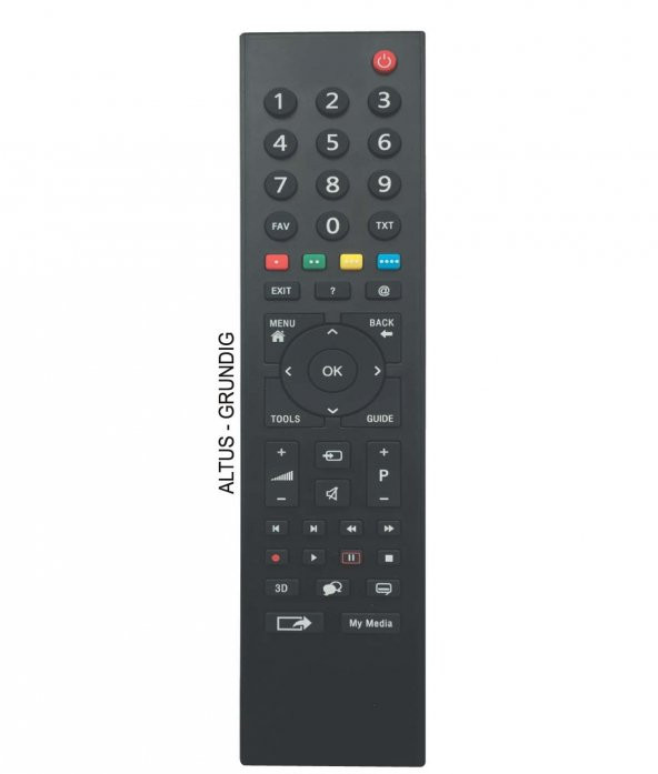 ARÇELİK-BEKO-GRUNDIG-3D TUŞLU LCD-LED TV KUMANDA (RC3214802/01-TS1187R-1) 300G