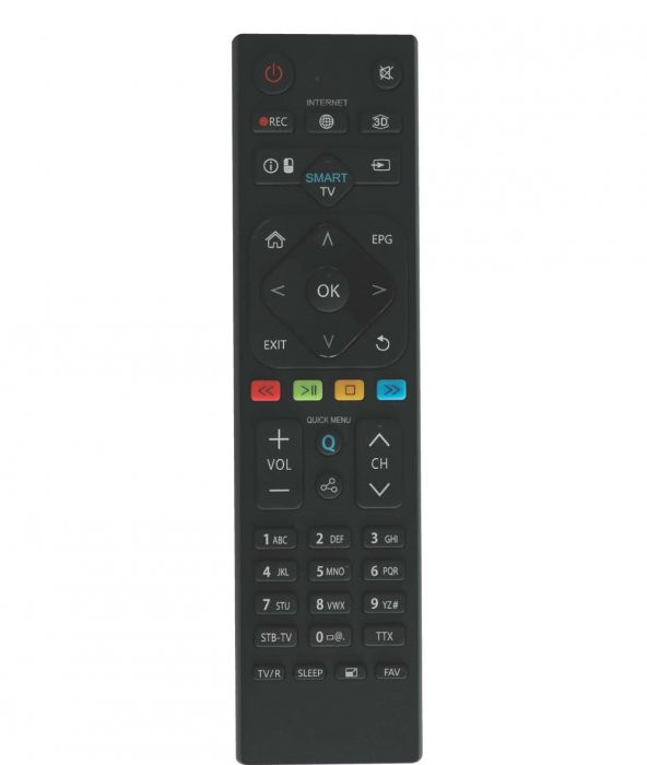 SUNNY RM-L265 SMART TV TUŞLU LCD-LED TV KUMANDA ürün görseli 1