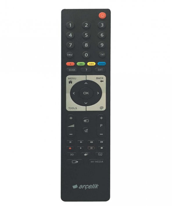 BEKO-GRUNDIG 3D METALİK GUIDE TUŞLU TS4187R-2 LCD KUMANDASI ürün görseli 1