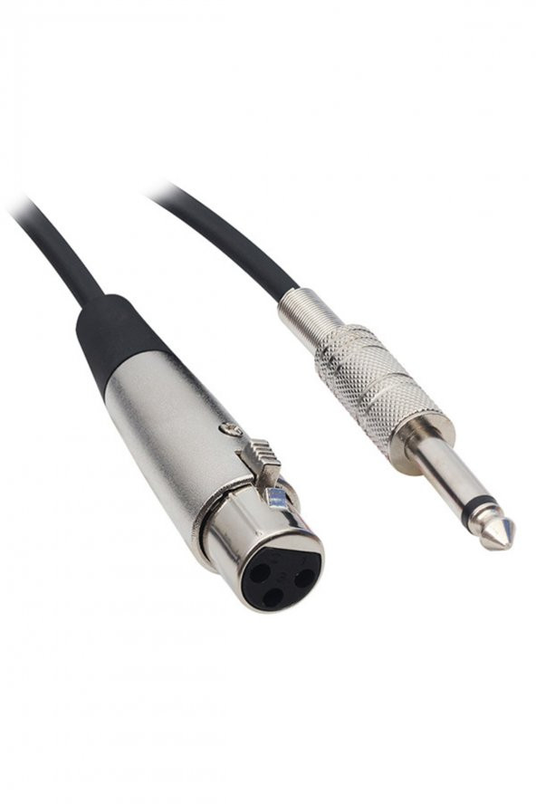 Mikrofon Ara Kablosu Hazır 5 Metre Elektromer