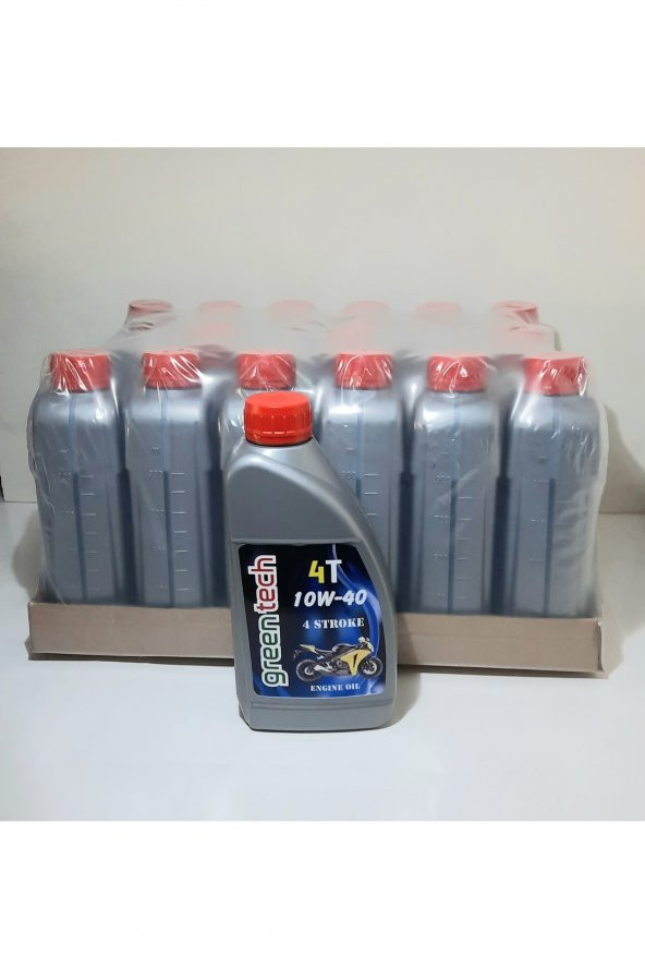 Greentech 4t Motosiklet Motor Yağı 900 ml 1 Koli 15 Adet