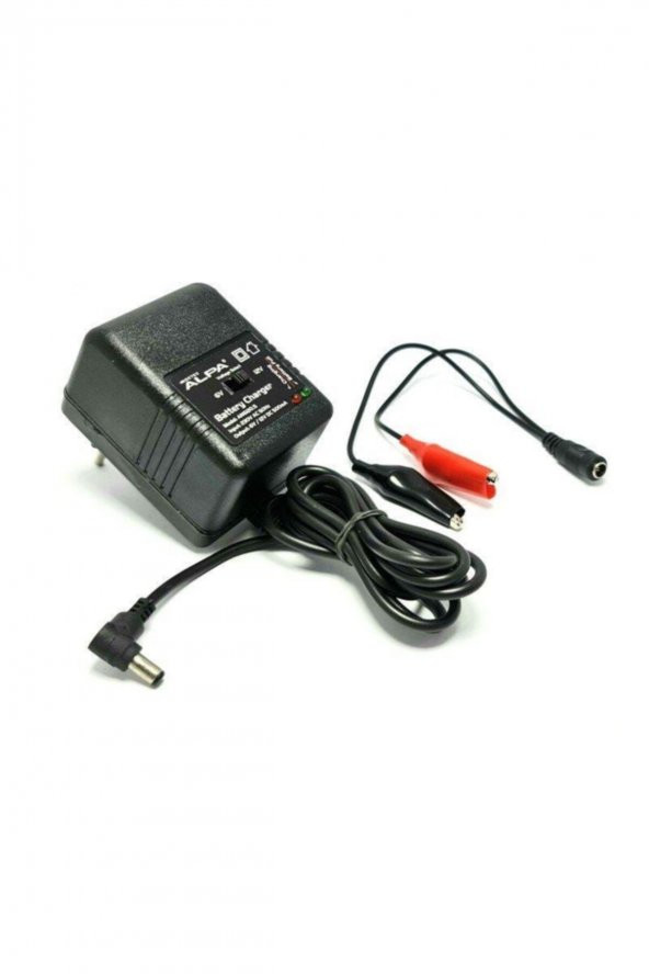 6v-12v 500ma Akü Şarj Cihazı - Yerli Üretim