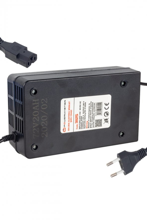 Powermaster Pm-31125 72 Volt - 20 Amper Elektrikli Bisiklet Şarj Cihazı