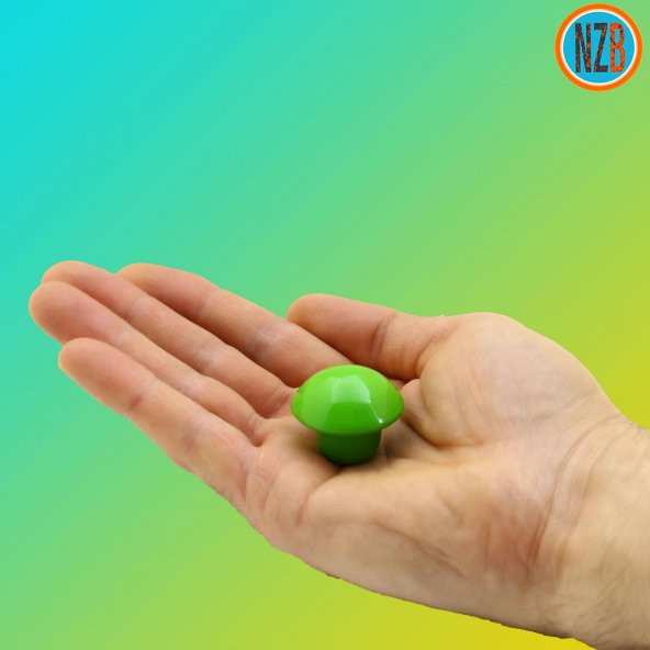 Mobilya Kulp Çekmece Dolap Kapak Kulpu Kulbu Yeşil Metal Kulp - 5