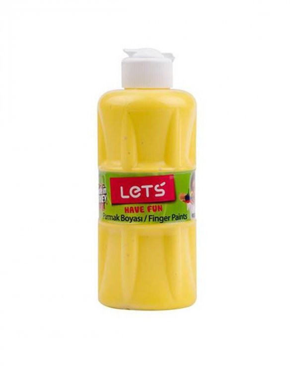 Lets Parmak Boyası Sarı 250 ml