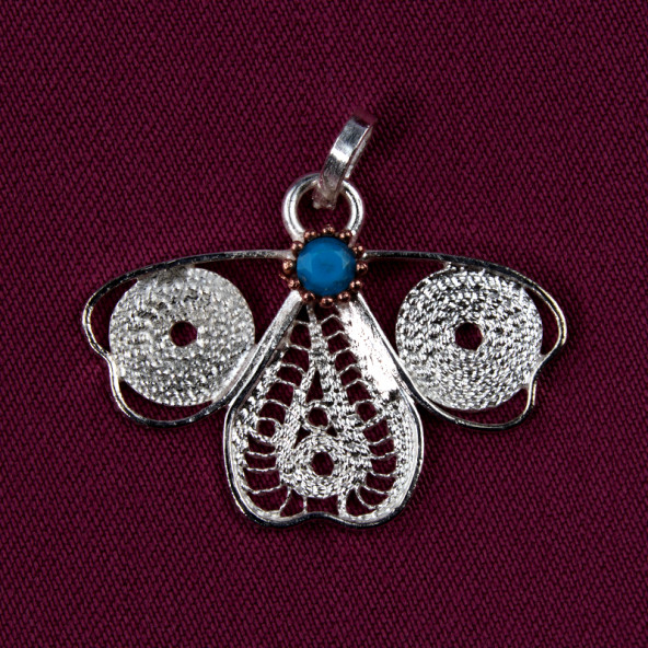 Yaprak Formlu Kolye  Ucu