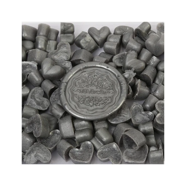 Mühür Mumu Eritme Kalp Boncuk Paket Model No: 603 CİVA GÜMÜŞ - Resim 2