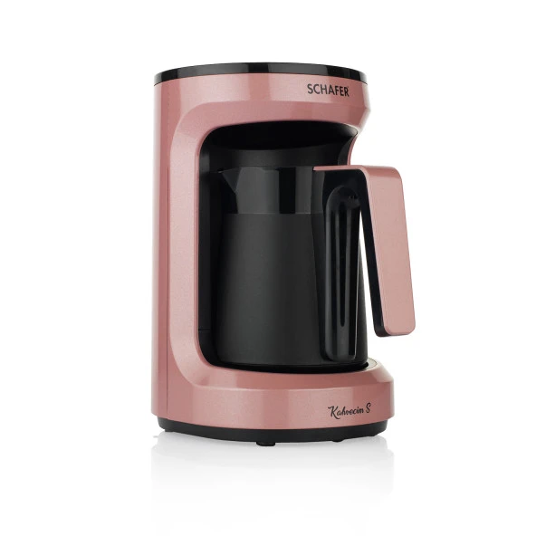 Schafer Kahvecim S Otomatik Sütlü Türk Kahve Makinesi-Rosegold - Resim 3