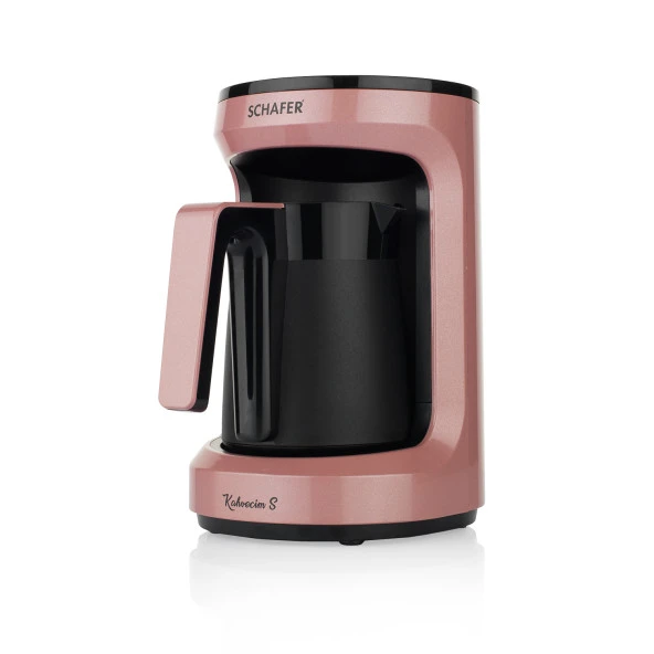 Schafer Kahvecim S Otomatik Sütlü Türk Kahve Makinesi-Rosegold - Resim 4