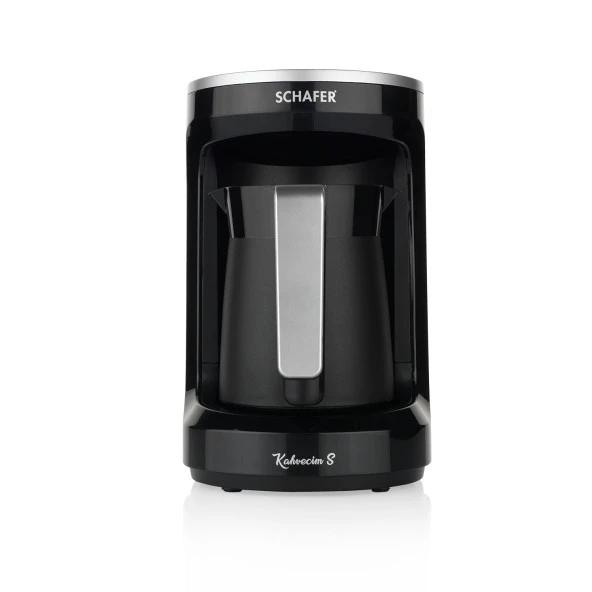 Schafer Kahvecim S Otomatik Sütlü Türk Kahve Makinesi-Siyah - Resim 2