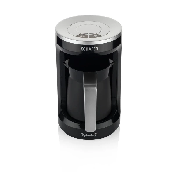 Schafer Kahvecim S Otomatik Sütlü Türk Kahve Makinesi-Siyah - Resim 5
