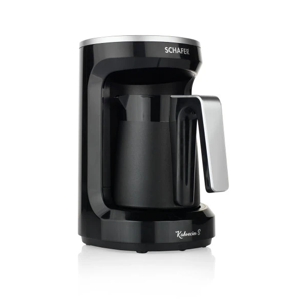 Schafer Kahvecim S Otomatik Sütlü Türk Kahve Makinesi-Siyah - Resim 4