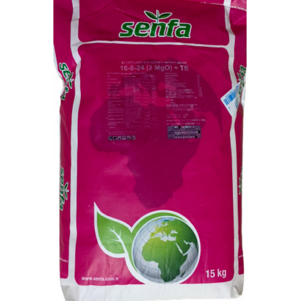 Senfa 16.8.24 Harmanlanmış NPK Gübresi 15 Kg (Magnezyum İçerikli) - 2