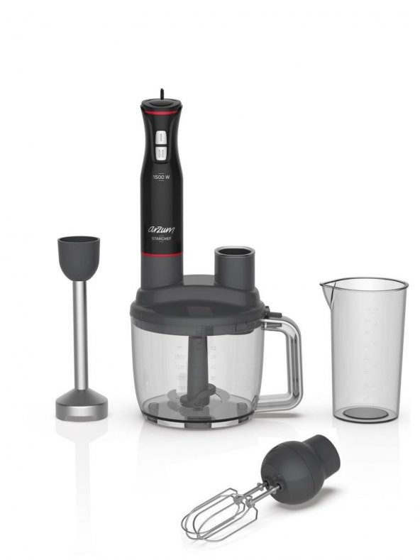 Arzum AR1137 Starchef Multi 1500 W Blender Seti - Siyah