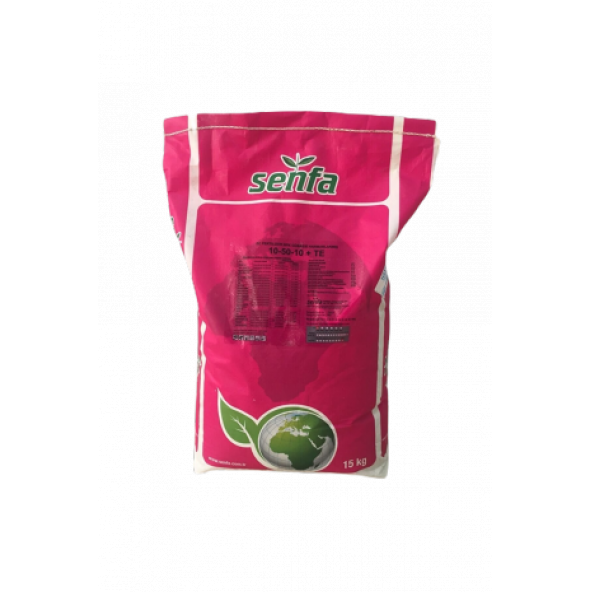 SENFA Flora FA 10.50.10  TE Harmanlanmış Özel NPK Gübresi 15 Kg - 2