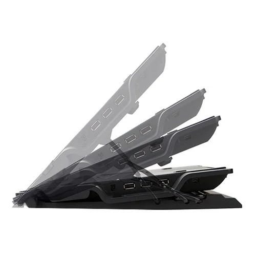 Zalman ZM-NS2000 17" 200mm Fanlı Yükseklik Ayarlı Notebook Stand ve Soğutucu - 5
