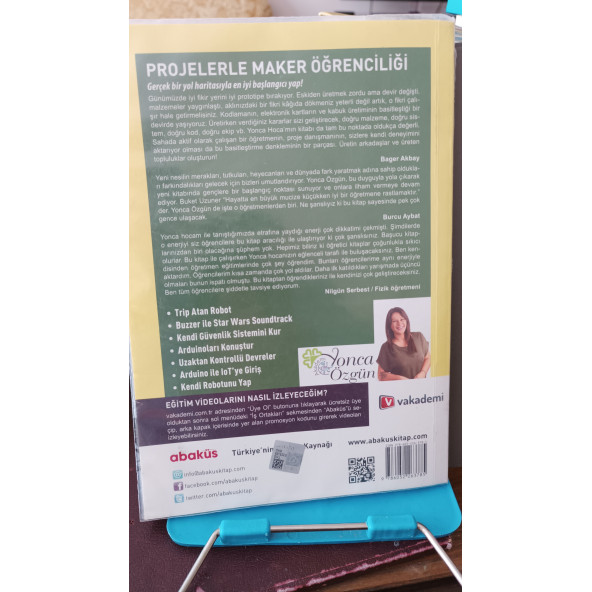 Projelerle Maker Öğrenciliği Yonca Özgün ABAKÜS KİTAP - 3