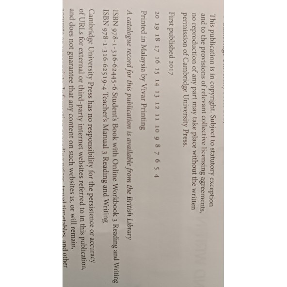 Prism Level 3 Student's Book with Online Workbook Reading and Writing  Cambridge  Eser 2. Eldir - 3