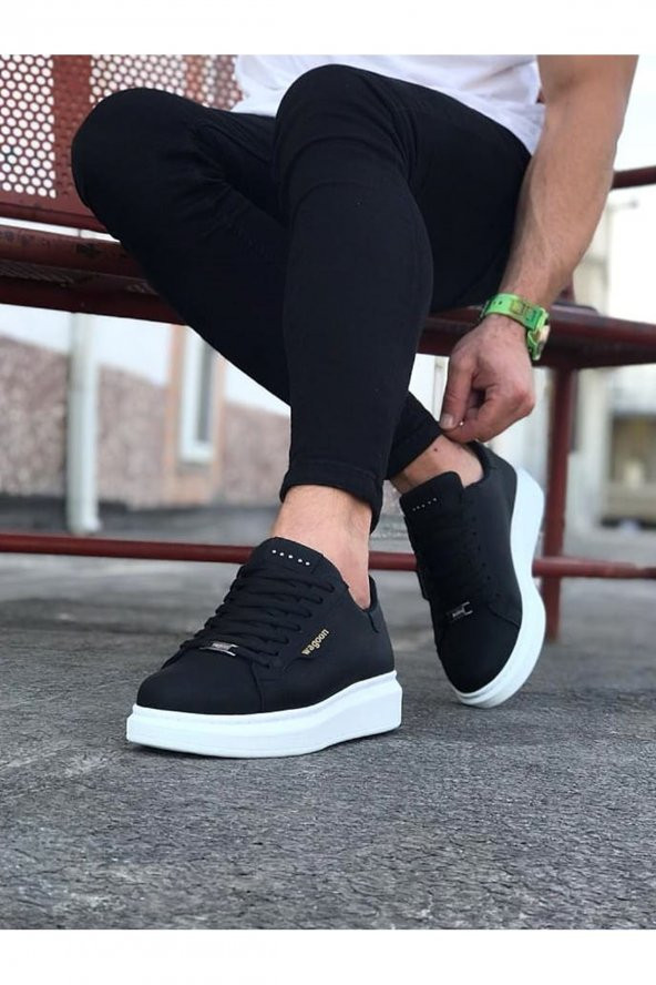 Wagoon WG01 Siyah Erkek Casual Ayakkabı - 2