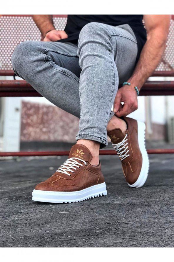 Wagoon WG022 Taba Erkek Casual Ayakkabı - 2