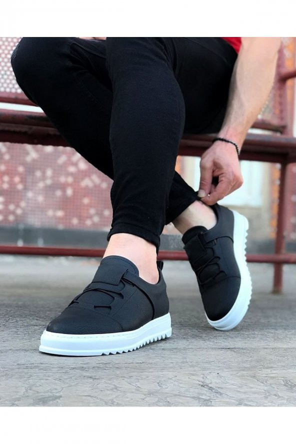 Wagoon WG036 Siyah Erkek Casual Ayakkabı - 2