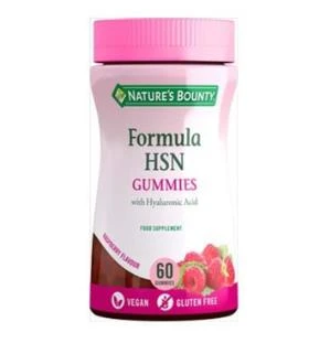 Nature's Bounty Formula HSN With Hyaluronic Acid 60 Gummies