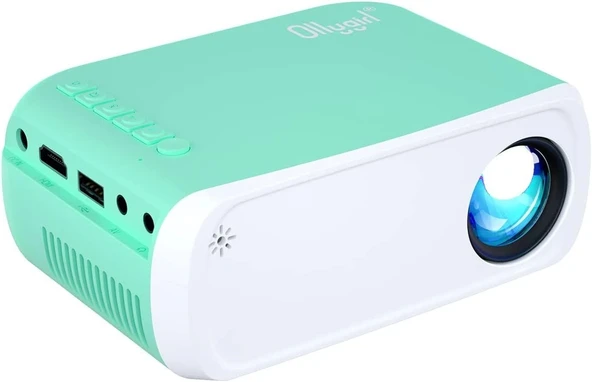 Jenerik Mini Projektör Ev Sineması Taşınabilir Yükseltme 1080P Desteklenir