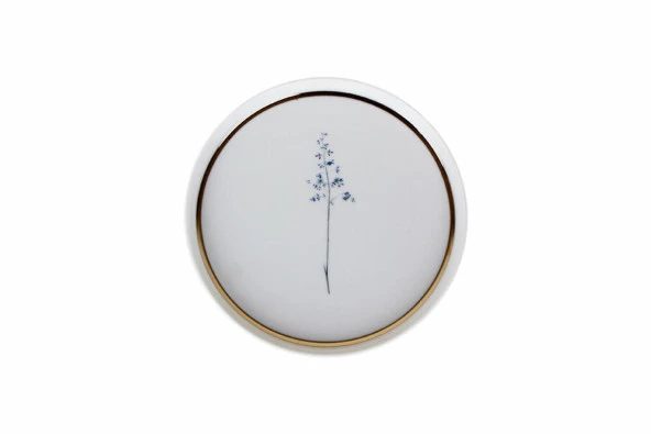 Porland Botanical Serisi 18cm Düz Tabak Desen8